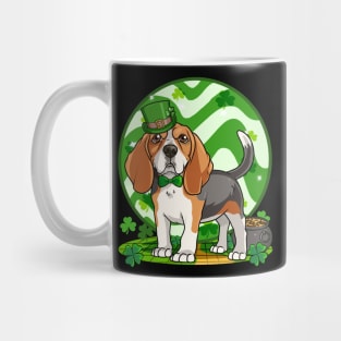 Beagle Leprechaun St Patricks Day Irish Dog Mug